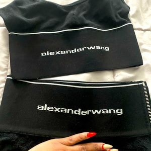 Alexander Wang two piece set top and pant brought separately